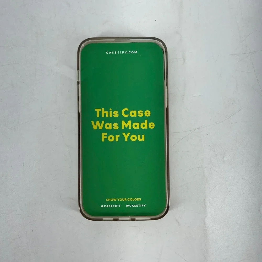 BTS x Casetify Butter iPhone 13 Pro Max Impact Case Yellow Heart K-Pop Merch NEW